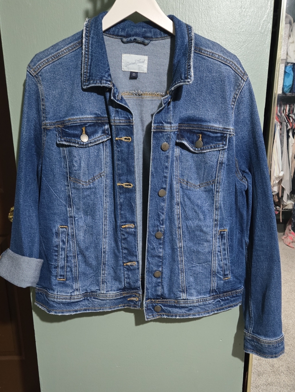 Universal Thread Medium Blue Denim Jacket
